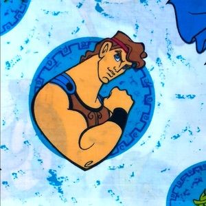 90s Disney’s Hercules Twin Flat Sheet